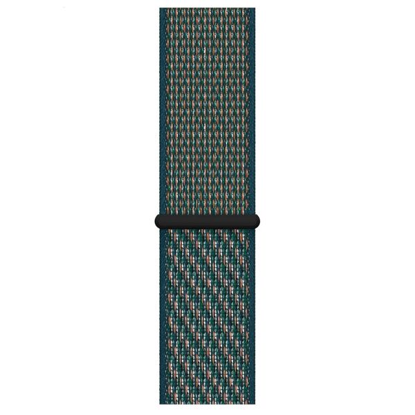 Apple Cinturino Nike Sport Loop Apple Watch | 44/45/46/49 mm - Hyper Crimson / Neptune Green