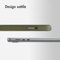 Accezz Cover per laptop 15-16 pollici - Laptopsleeve - Verde