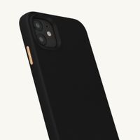 Selencia Cover posteriore Rivièra con MagSafe con ganci rimovibili Apple iPhone 11 - Velvet Black