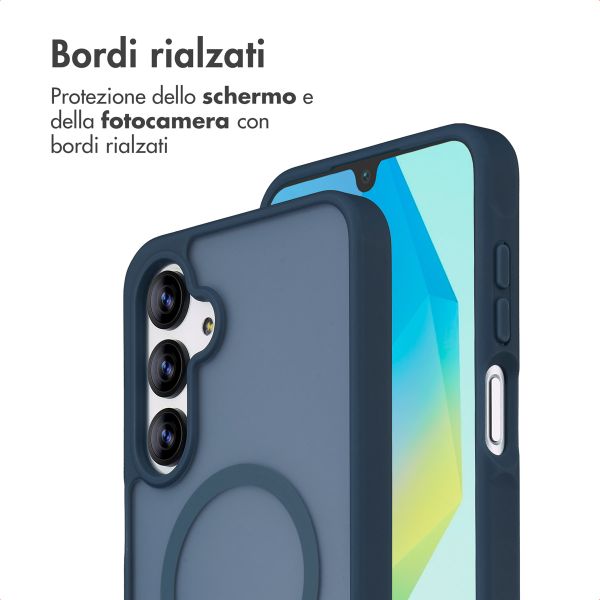 imoshion Cover posteriore Color Guard con MagSafe Samsung Galaxy A16 / A17 / A26 - Blu scuro