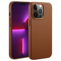 Accezz Cover in Pelle con MagSafe Apple iPhone 13 Pro - Sienna Brown