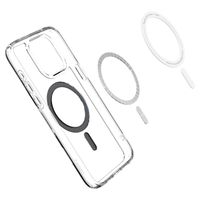 Spigen Cover Posteriore Ultra Ibrida con MagSafe Apple iPhone 15 Pro - Carbon Fiber