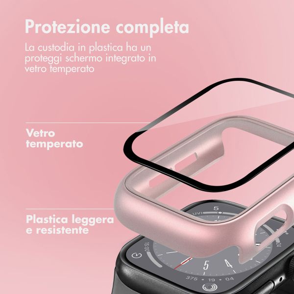 imoshion Cover rigida integrale Apple Watch 4 / 5 / 6 / SE - 44 mm - Oro rosa