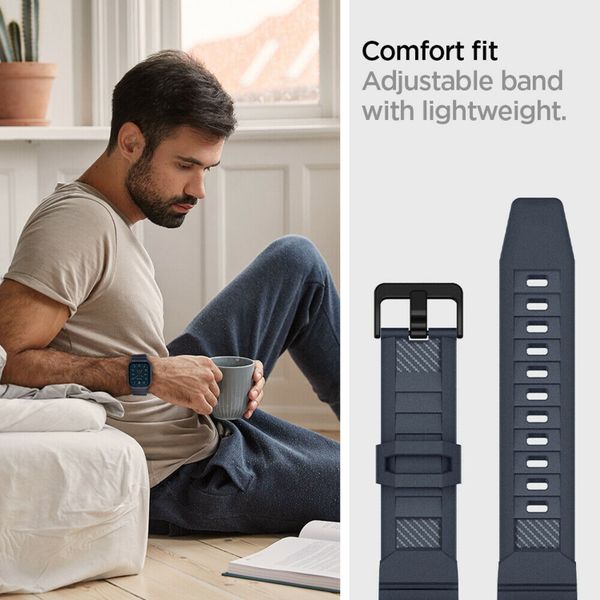 Spigen Cover Rugged Armor™ Pro Apple Watch 44 mm / 45 mm - Blu scuro