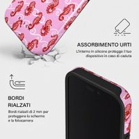 Burga Cover Posteriore Resistente con MagSafe Apple iPhone 17 - Coral Reef