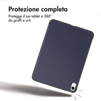 imoshion Cover a libro Trifold Apple iPad Air 13 pollici (2026) M4 / (2025) M3 / (2024) M2 - Blu scuro