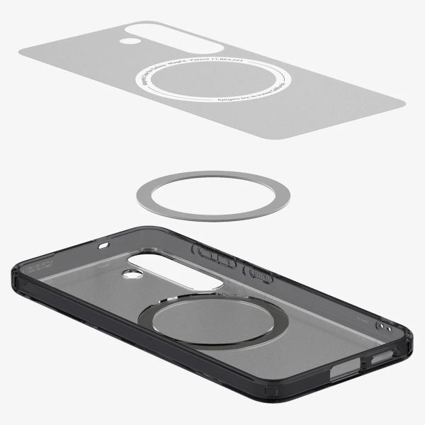Spigen Cover Posteriore Ultra Ibrida con MagSafe Samsung Galaxy S25 - Frost Black