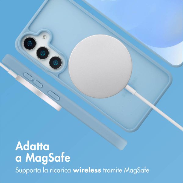 imoshion Cover posteriore Color Guard con MagSafe Samsung Galaxy S25 - Azzurro