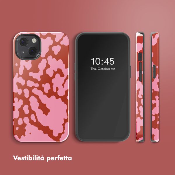 Selencia Cover posteriore Vivid con MagSafe Apple iPhone 13 - Moo’d Blush Pink