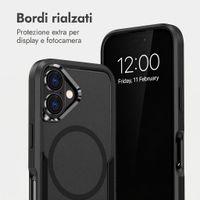 imoshion Cover posteriore con MagSafe Apple iPhone 16 - Nero