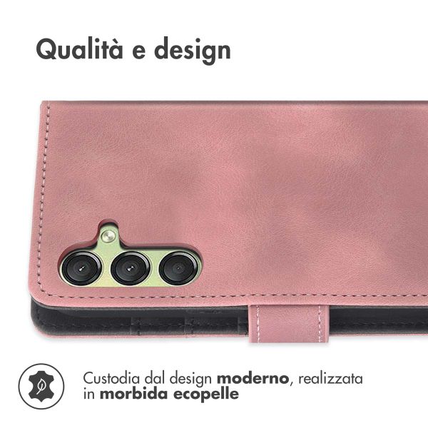 imoshion Cover a libro con Cordino Samsung Galaxy A25 (5G) - Rosa