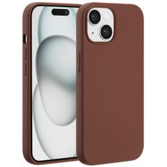 Accezz Cover in silicone liquido con MagSafe Apple iPhone 15 - New Tea Brown