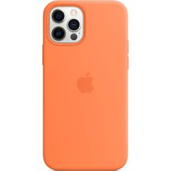 Apple Cover Posteriore in Silicone con MagSafe Apple iPhone 12 (Pro) - Kumquat