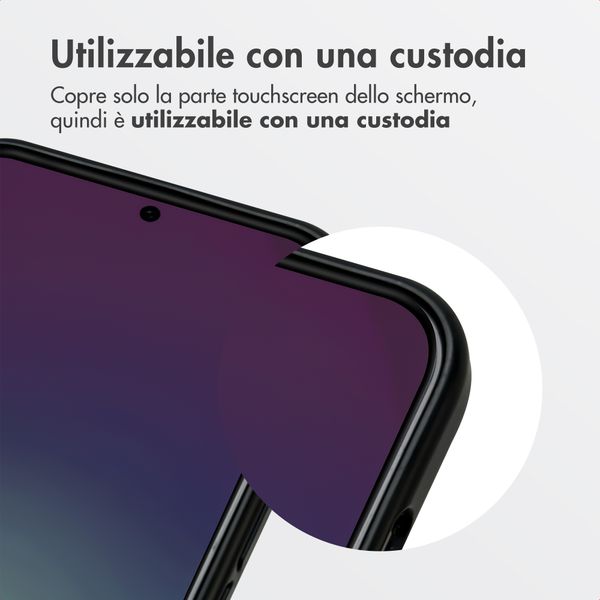 Accezz Vetro temperato privacy + Applicatore Samsung Galaxy A57 (5G)