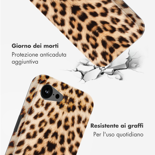 Selencia Cover posteriore Vivid con MagSafe Apple iPhone 17e / 16e - Wild Leo