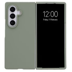 Accezz Cover in silicone liquido con MagSafe Samsung Galaxy Z Fold 8 Ultra - Cooper Green