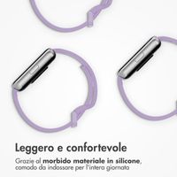 imoshion Cinturino in silicone⁺ Apple Watch | 44/45/46/49 mm - Taglia M/L - Lilla