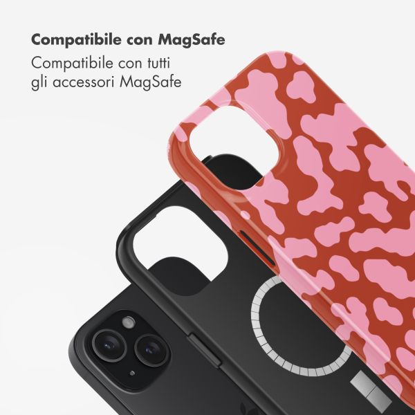 Selencia Cover posteriore Vivid con MagSafe Apple iPhone 15 - Moo’d Blush Pink