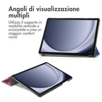 imoshion Cover Trifold Design Samsung Galaxy Tab A9 Plus - Space