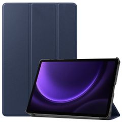 imoshion Cover a libro Trifold Samsung Galaxy Tab S9 11.0 pollici / S10 Lite / S10 FE / S9 FE 10.9 pollici - Blu scuro
