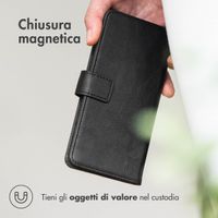 imoshion Cover a libro di Lusso Samsung Galaxy A16 - Nero