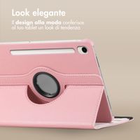 imoshion Cover Girevole a 360° Samsung Galaxy Tab S9 11.0 pollici / S10 Lite / S10 FE / S9 FE 10.9 pollici - Rosa