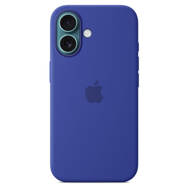 Apple Cover Posteriore in Silicone con MagSafe Apple iPhone 16 - Ultramarine