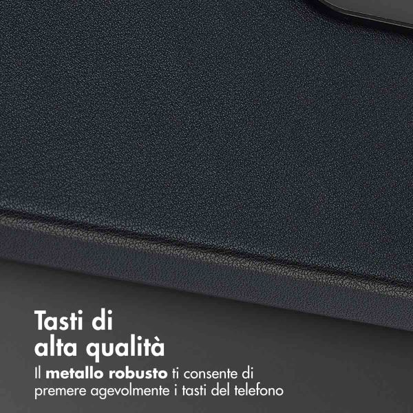 Accezz Cover in Pelle con MagSafe Samsung Galaxy A36 / A56 - Onyx Black