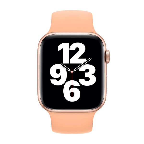 Apple Cinturino Solo Loop Apple Watch | 38/40/41/42 mm - Taglia 5 - Cantaloupe