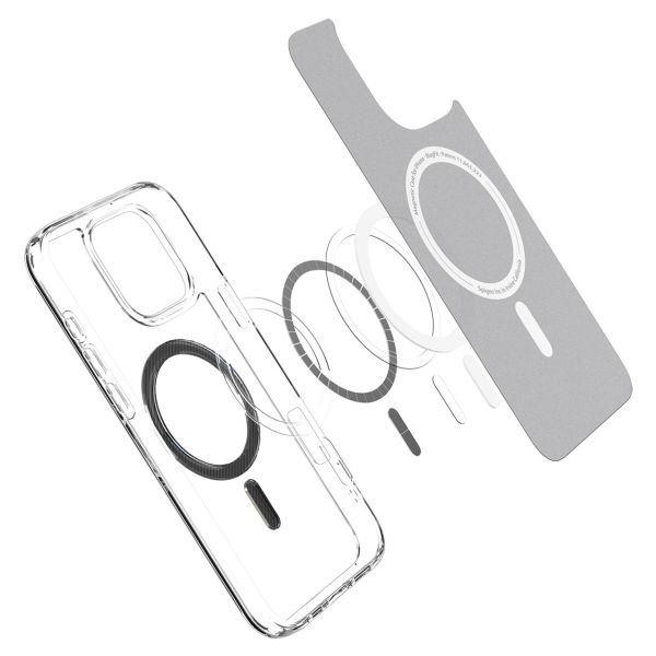 Spigen Cover Posteriore Ultra Ibrida con MagSafe Apple iPhone 16 Pro - Carbon Fiber