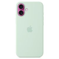 Apple Cover Posteriore in Silicone con MagSafe Apple iPhone 16 Plus - Aquamarine