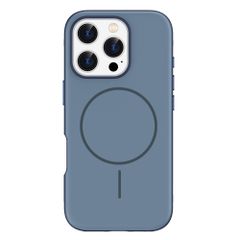 imoshion Cover posteriore Color con Thin MagSafe Ring Apple iPhone 16 Pro - Blu scuro