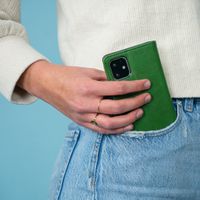 imoshion Cover a libro di Lusso Apple iPhone SE (2022 / 2020) / 8 / 7 / 6(s) - Verde