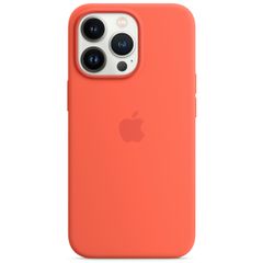 Apple Cover Posteriore in Silicone con MagSafe Apple iPhone 13 Pro - Nectarine