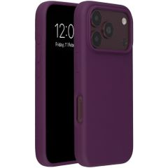 Accezz Cover in silicone liquido con MagSafe Apple iPhone 18 Pro / 17 Pro - Burgundy