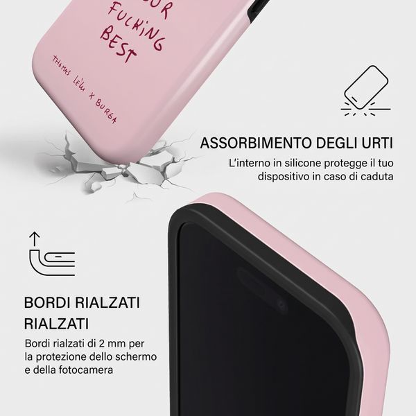 Burga Cover Posteriore Resistente con MagSafe Apple iPhone 16 - Your Best