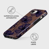 Burga Cover Posteriore Resistente Apple iPhone 17e / 16e - Velvet Night