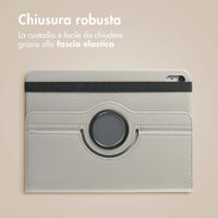 imoshion Cover Girevole a 360° Apple iPad 11 (2025) 11 pollici A16 / iPad 10 (2022) 10.9 pollici - Grigio