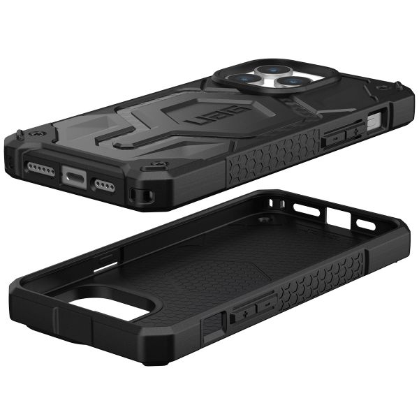 UAG Cover Posteriore Monarch Pro Apple iPhone 15 Pro Max - Carbon Fiber