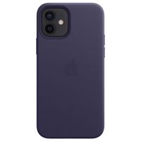 Apple Cover in Pelle MagSafe  iPhone 12 (Pro)  - Deep Violet