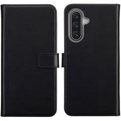 Selencia Cover a libro in vera pelle Samsung Galaxy A17 (5G) / (4G) - Nero