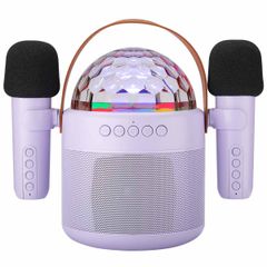 imoshion Sing & Shine Karaoke Set - Altoparlante e 2 microfoni - Lavender Lilac