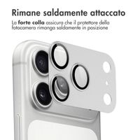 imoshion Protezione fotocamera in Vetro 2 Pezzi Apple iPhone 17 Pro - Silver