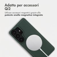Accezz Backcover Edge con MagSafe Samsung Galaxy S26 Ultra - Verde