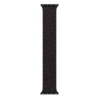 Apple Cinturino Solo intrecciato Apple Watch | 44/45/46/49 mm - Taglia 6 - Black Unity
