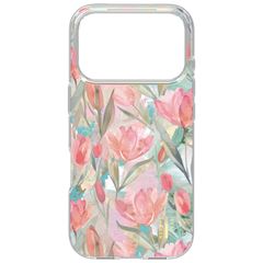 iDeal of Sweden Cover Trasparente con MagSafe Apple iPhone 17 Pro Max - Tulip Bloom