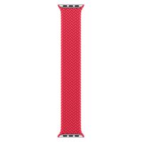 Apple Cinturino Solo intrecciato Apple Watch | 44/45/46/49 mm - Taglia 7 - (Product) Red