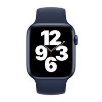 Apple Cinturino Solo Loop Apple Watch | 44/45/46/49 mm - Taglia 4 - Deep Navy