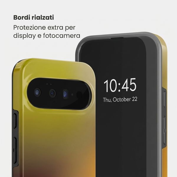 Selencia Cover posteriore Vivid con MagSafe Google Pixel 11 - Gradient Olive Dust