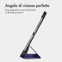 imoshion Cover a libro Trifold Samsung Galaxy Tab A9 Plus - Cobalt Blue